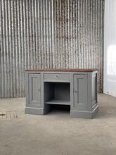 Antiek toonbank bureau  stijl in Hout ,