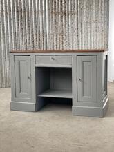 Antiek toonbank bureau  stijl in Hout ,