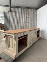 Toonbank hout Antiek stijl in Hout, Frankrijk