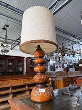 Vintage xxxl lamp Antiek stijl in hout, Europa