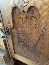 Wandmeubel Antiek stijl in Hout,