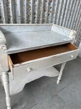 Wandtafel Antiek stijl in Hout en marmer,