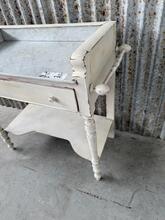 Wandtafel Antiek stijl in Hout en marmer,