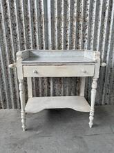 Wandtafel Antiek stijl in Hout en marmer,