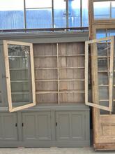 Winkelkast Antiek stijl in Hout en glas,