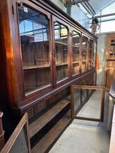 Winkelkast Antiek stijl in Hout en glas,