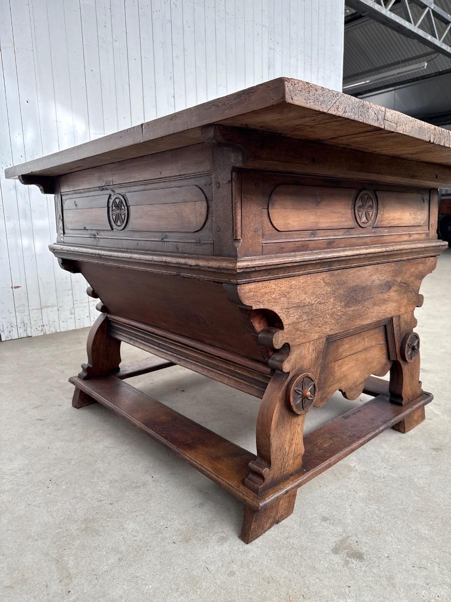 Antieke betaal tafel 18-century