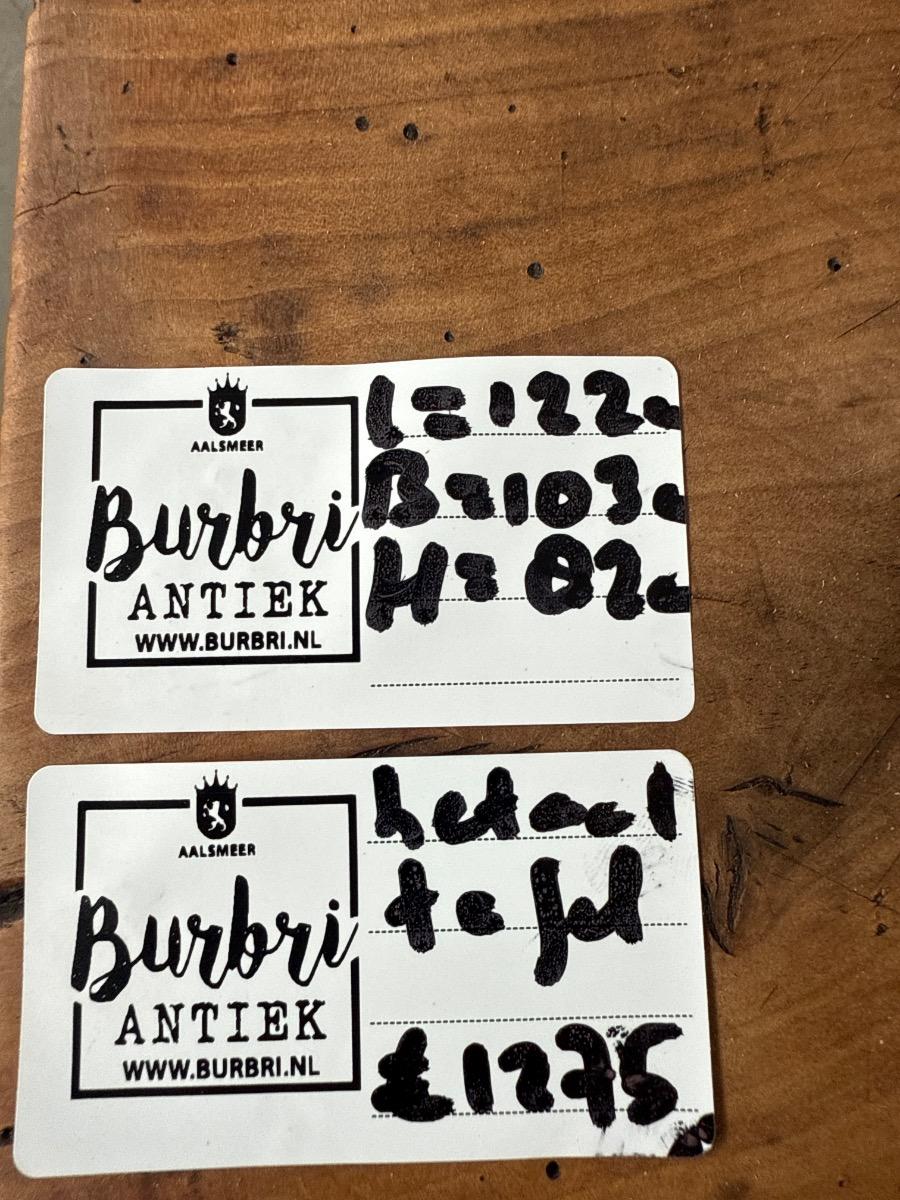 Antieke betaal tafel 18-century