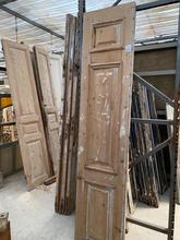 Antieke deur Antiek stijl in hout,