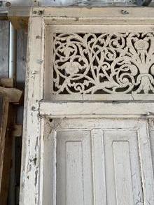 Antieke deuren Antiek stijl in Hout en ijzer,