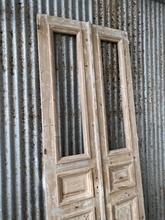 Antieke deuren Antiek stijl in hout en glas,