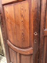Antieke houten deur Antiek stijl in Hout,