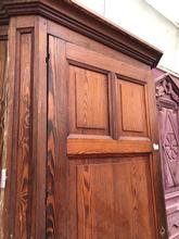 Antieke houten deur Antiek stijl in Hout,
