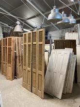 Antieke luiken Antiek stijl in hout,