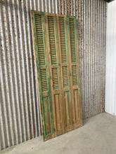 Antieke luiken Antiek stijl in hout,