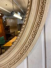 Antieke spiegel Antiek stijl in Hout en glas,