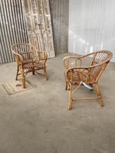 Antieke stoelen Antiek stijl in bamboo,
