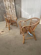 Antieke stoelen Antiek stijl in bamboo,