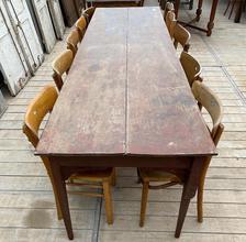 Antieke tafel Antiek stijl in Hout,