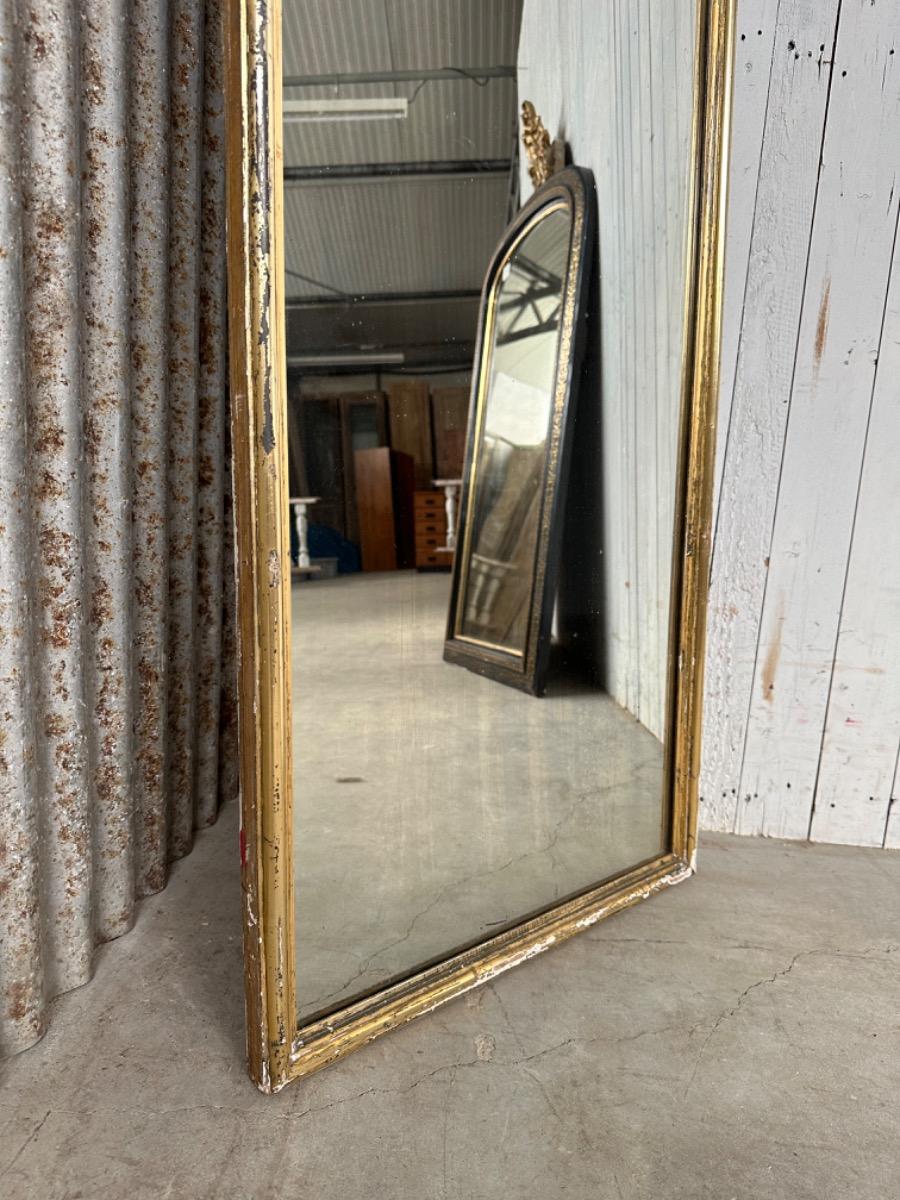 Antique Antique dam mirror