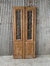 Antique style Antique set doors in Wood and glass, Europe