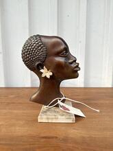 Antique Art deco brons woman