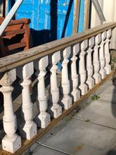 Antique style Antique balustrade in Wood