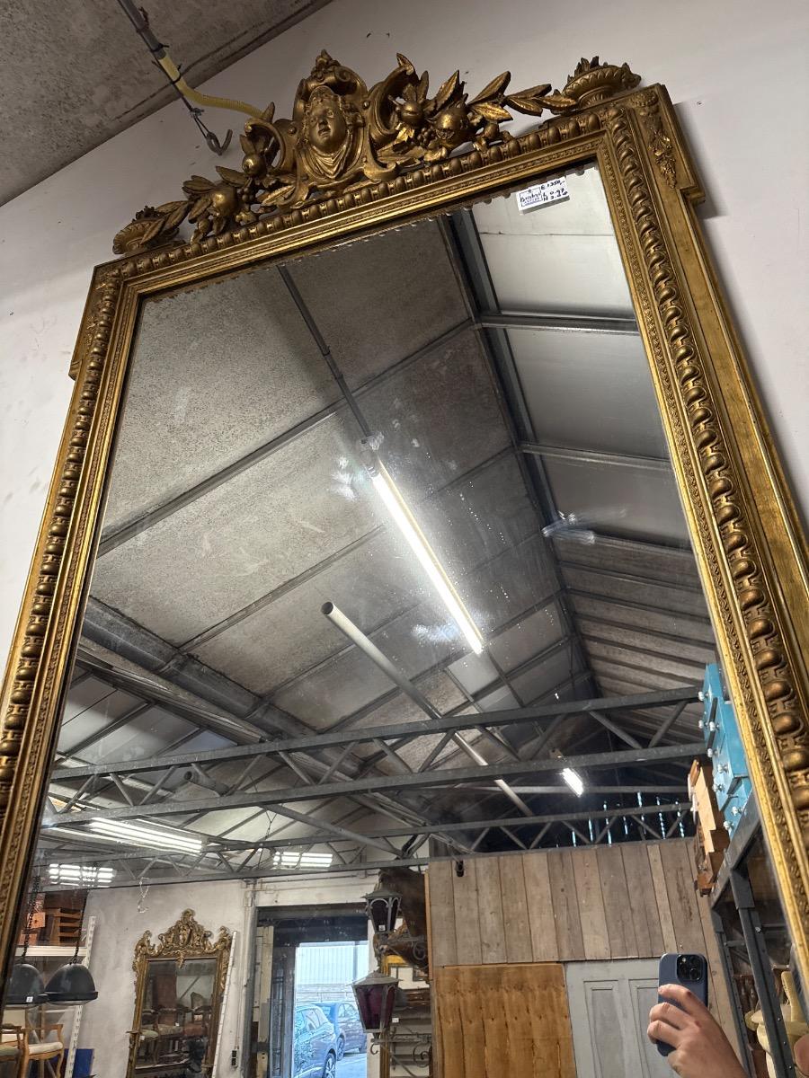Antique big miroir