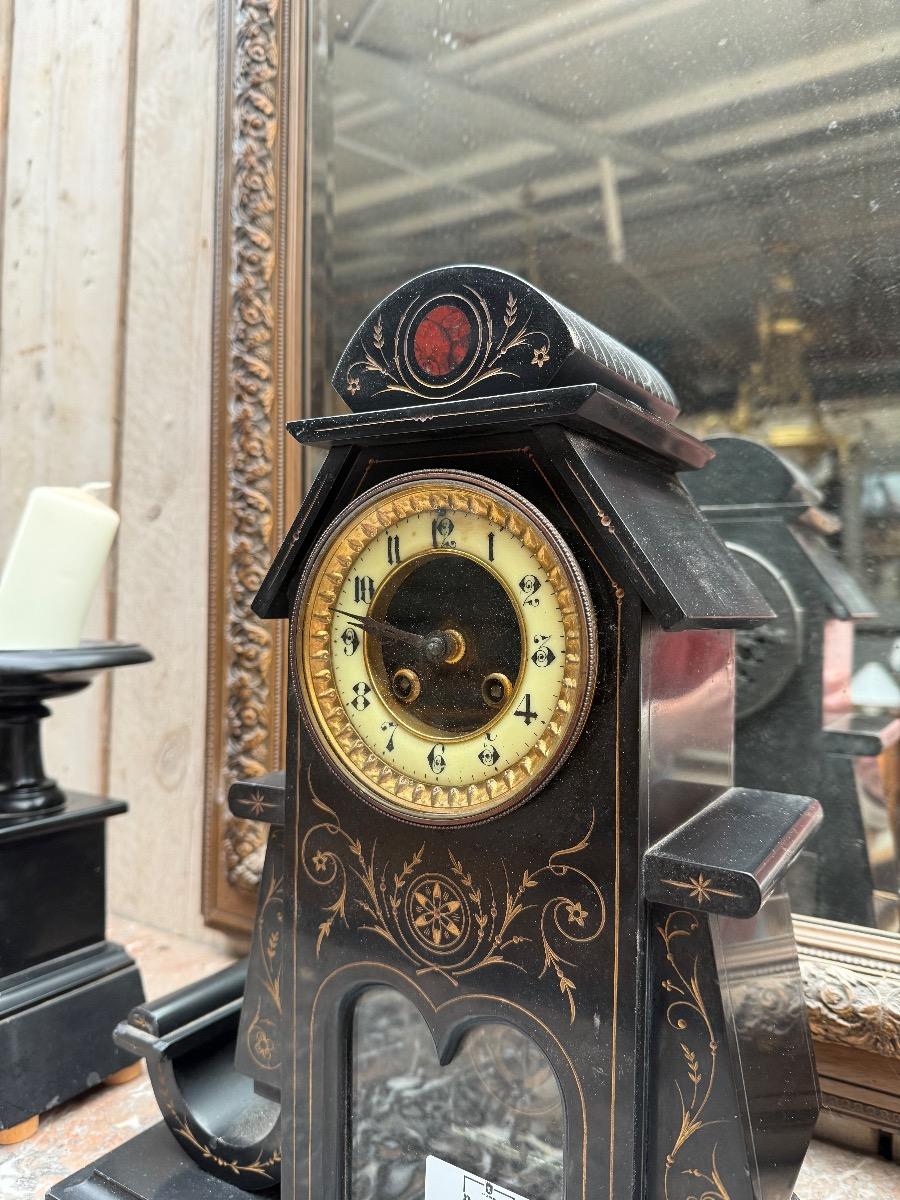 Antique black clock