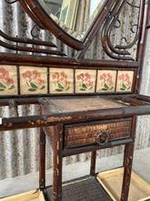 Antique style Antique cabinet with mirror in Wood