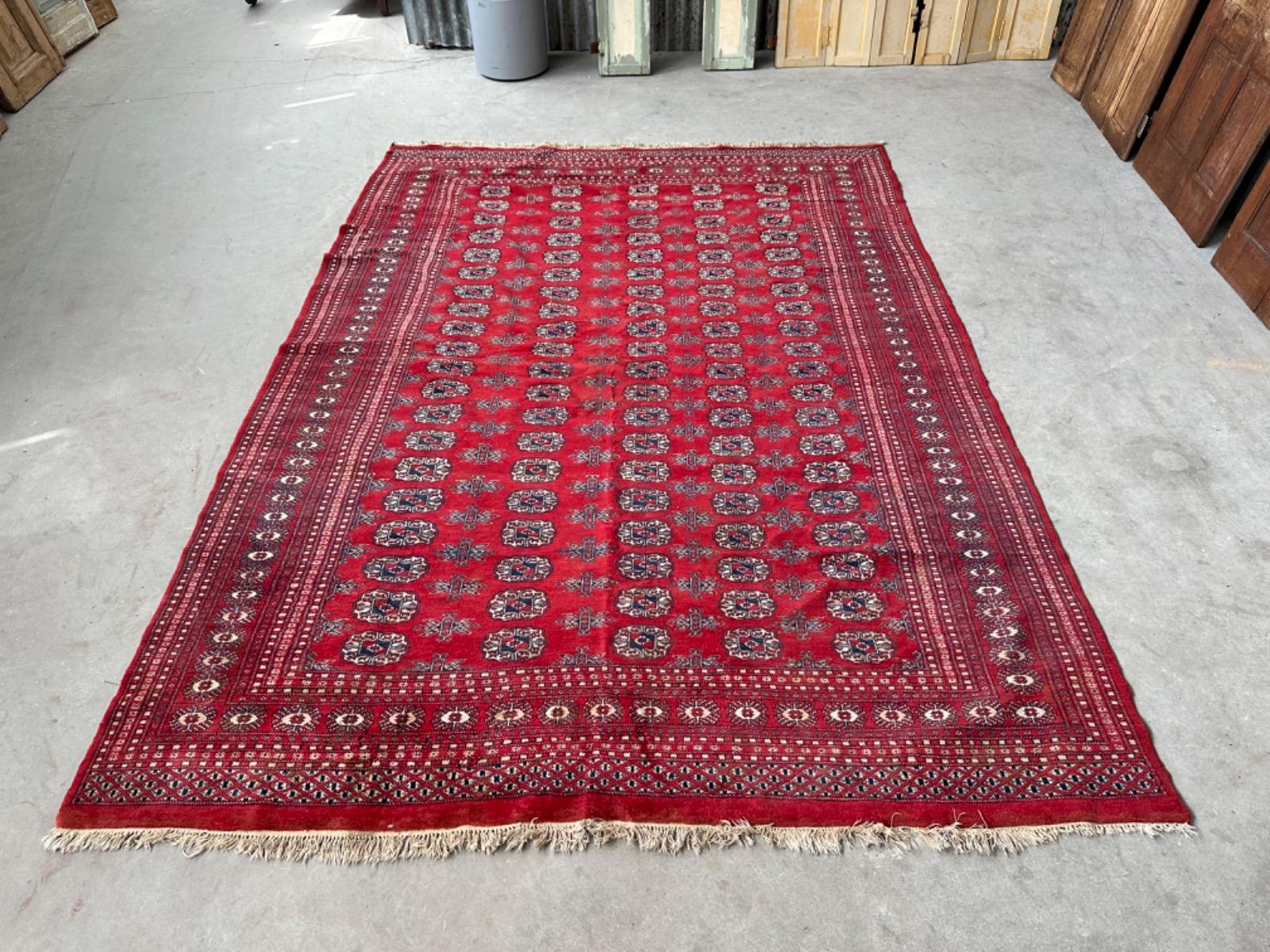 Antique carpet handmade