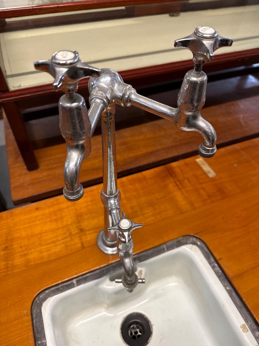 Antique Chemistry wall cabinet