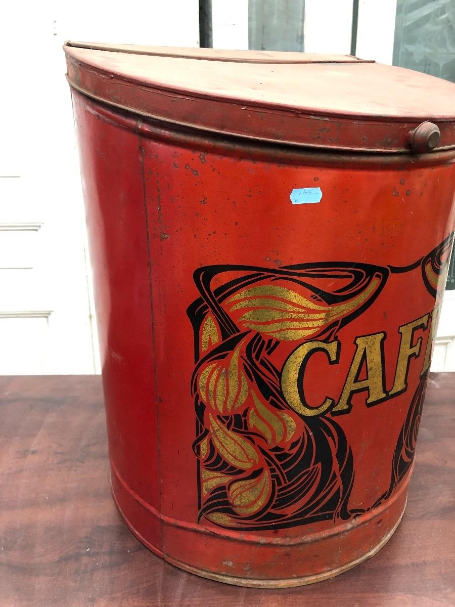 Antique coffee can