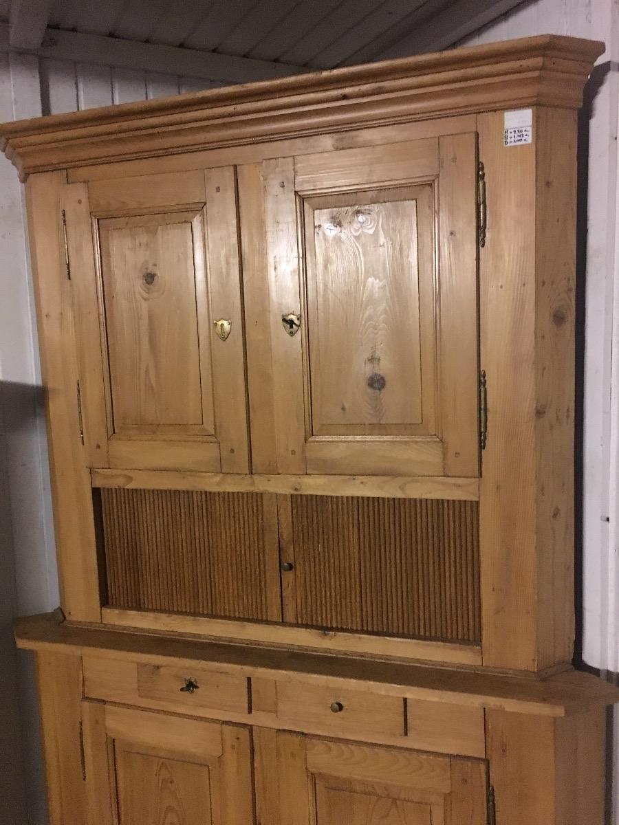 Antique corner cupboard