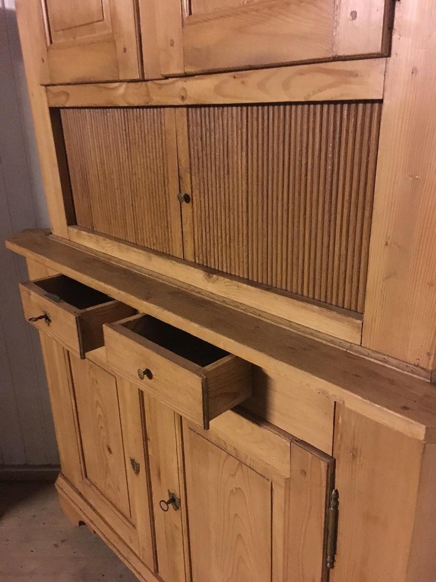 Antique corner cupboard