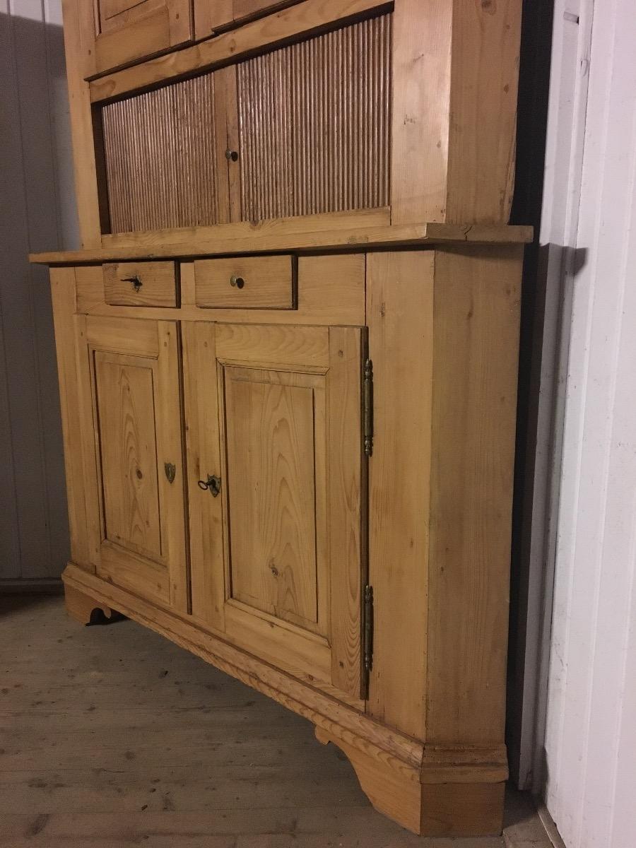 Antique corner cupboard
