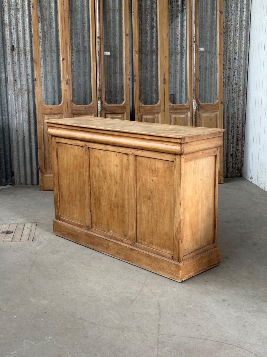 Antique counter old pine