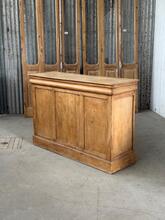 Antique counter old pine