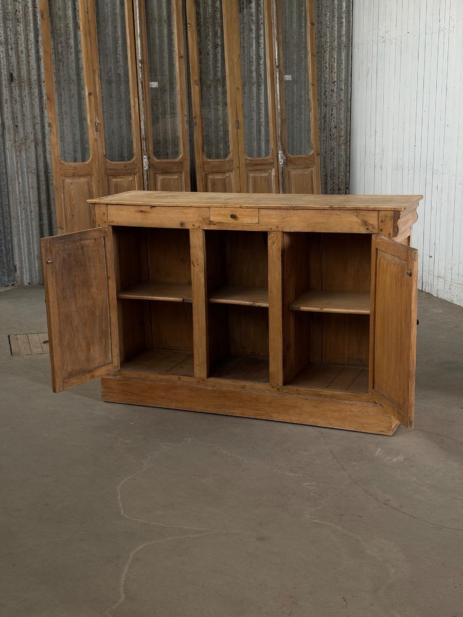 Antique counter old pine