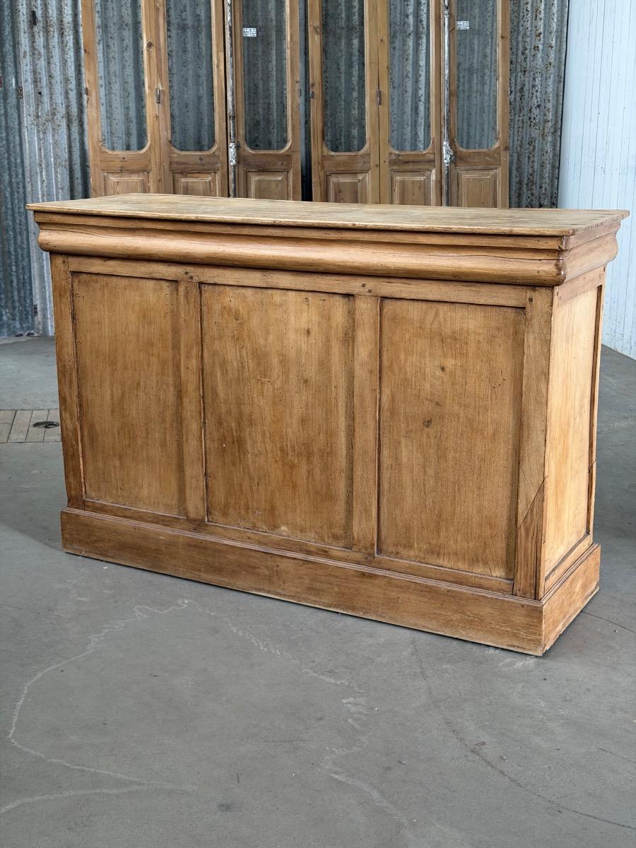 Antique counter old pine