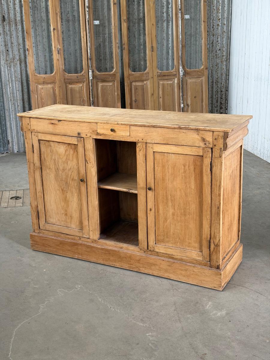 Antique counter old pine