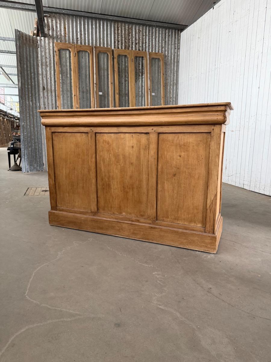Antique counter old pine
