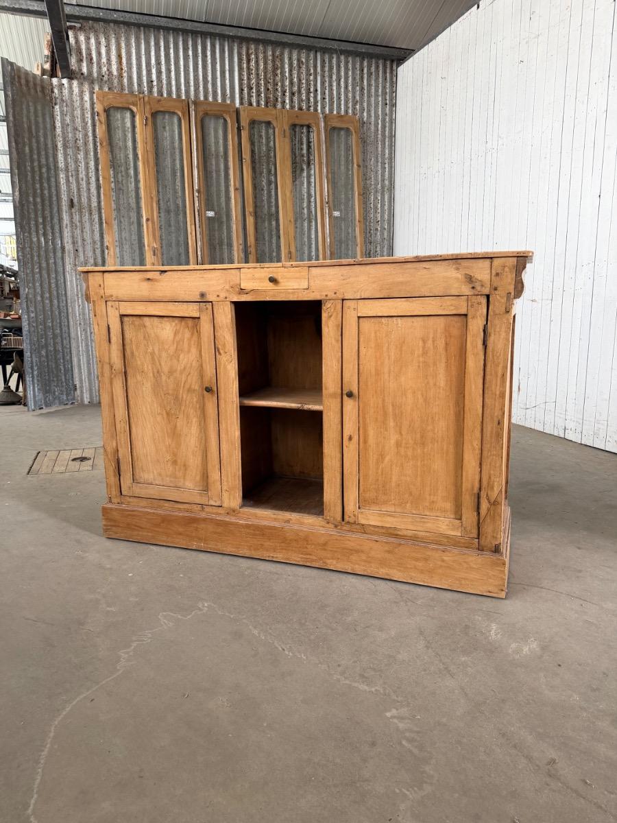Antique counter old pine