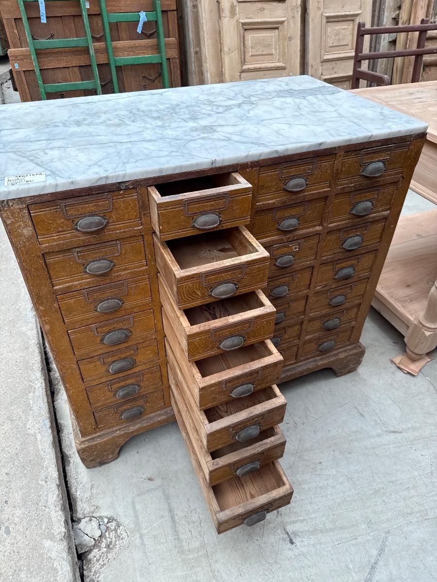Antique Counter with marble
