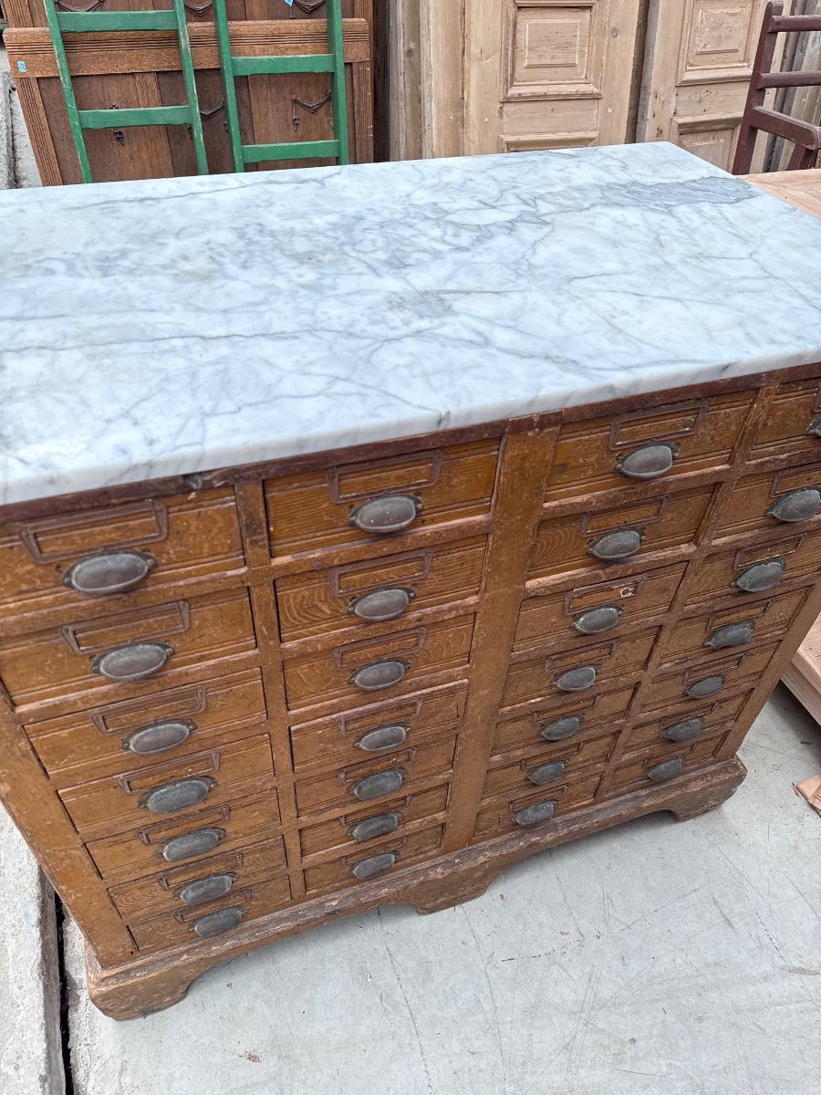 Antique Counter with marble