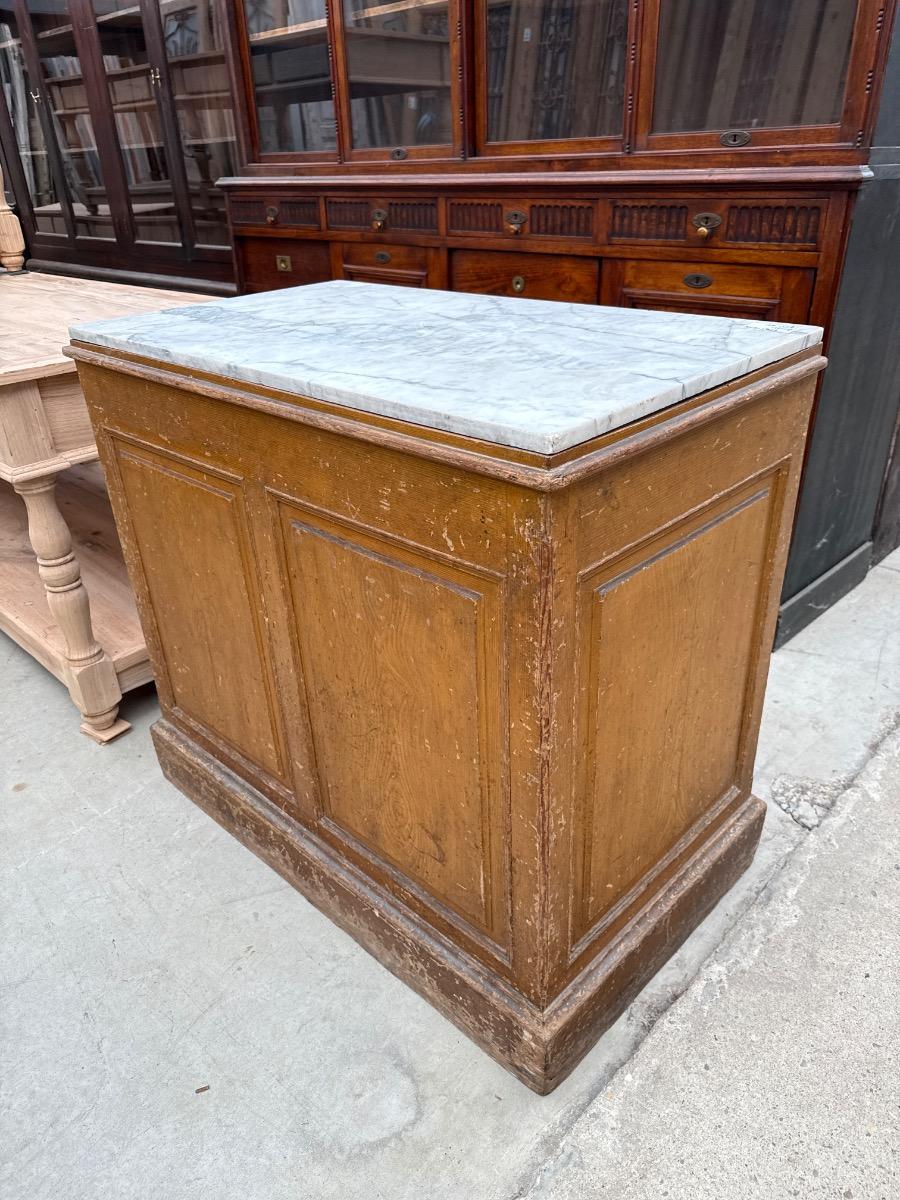 Antique Counter with marble