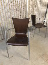 Antique style Design chairs set in Wood and iron