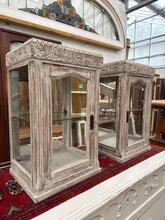 Antique style Display cabinet in Wood and glass, Europe