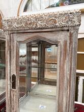 Antique style Display cabinet in Wood and glass, Europe