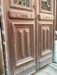 Vintage style Doors in Wood and iron 19th Century